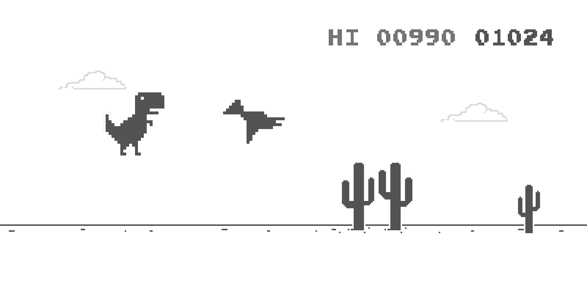 Dinosaur Game (Chrome Dino)