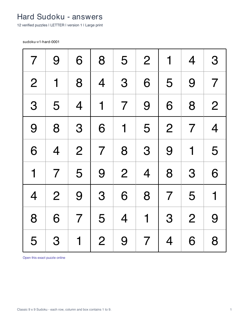 실제 Letter 큰 숫자 정답 PDF 첫 쪽